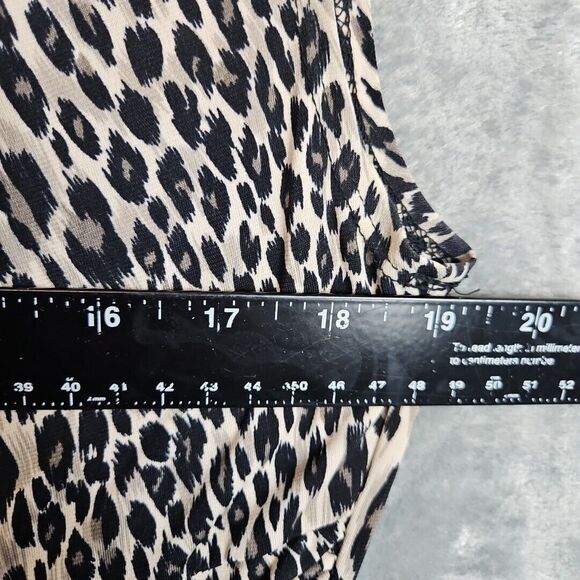 Julian Taylor New York Sleeveless Womens 14 animal print fit and flare - Picture 6 of 10